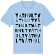 Blue Soul t-shirt med Våthult ordlek t-shirt