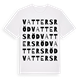 Vattersröd ordlek t-shirt