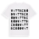 Vattneröd ordlek t-shirt