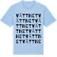 Blue Soul t-shirt med Vättnet ordlek t-shirt