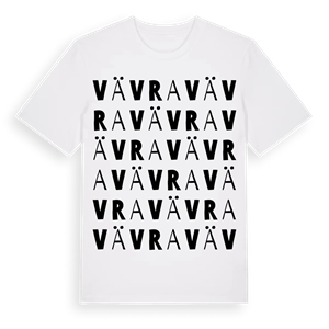 Vävra ordlek t-shirt – ekologisk bomull t-shirt från Pinshirt