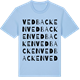 Blue Soul t-shirt med Vedbacken ordlek t-shirt