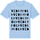Blue Soul t-shirt med Vedbyholm ordlek t-shirt