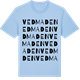 Blue Soul t-shirt med Vedmaden ordlek t-shirt