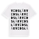 Vedskär ordlek t-shirt