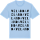 Blue Soul t-shirt med Velanda ordlek t-shirt