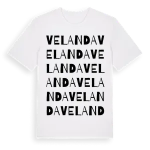 Velanda ordlek t-shirt – ekologisk bomull t-shirt från Pinshirt