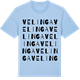 Blue Soul t-shirt med Velinga ordlek t-shirt