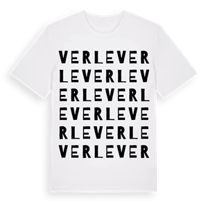 Verle ordlek t-shirt – ekologisk bomull t-shirt från Pinshirt