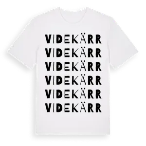 Videkärr ordlek t-shirt – ekologisk bomull t-shirt från Pinshirt