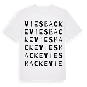 Viesbacke ordlek t-shirt – ekologisk bomull t-shirt från Pinshirt