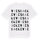 Viesbacke ordlek t-shirt