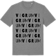 Mid Heather Gray t-shirt med Vigrum ordlek t-shirt