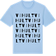 Blue Soul t-shirt med Vihult ordlek t-shirt