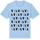 Blue Soul t-shirt med Vik ordlek t-shirt
