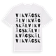 Vik vägskäl ordlek t-shirt