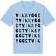 Blue Soul t-shirt med Vikbygget ordlek t-shirt