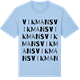 Blue Soul t-shirt med Vikmans ordlek t-shirt