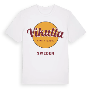 Vikulla cirkel t-shirt – ekologisk bomull t-shirt från Pinshirt