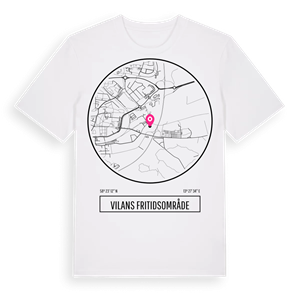Vilans fritidsområde t-shirt – ekologisk bomull t-shirt från Pinshirt