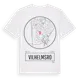 White t-shirt med Vilhelmsro t-shirt