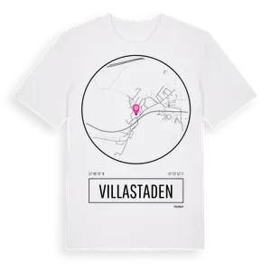 Villastaden t-shirt – ekologisk bomull t-shirt från Pinshirt