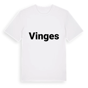 Vinges fetstil t-shirt – ekologisk bomull t-shirt från Pinshirt