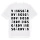 Vings gård ordlek t-shirt