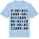 Blue Soul t-shirt med Vinnareberg ordlek t-shirt