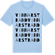 Blue Soul t-shirt med Vinnarstrand ordlek t-shirt