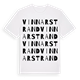 Vinnarstrand ordlek t-shirt