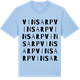 Blue Soul t-shirt med Vinsarp ordlek t-shirt