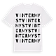 Vintermyst ordlek t-shirt