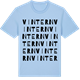 Blue Soul t-shirt med Vintern ordlek t-shirt