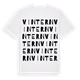 Vintern ordlek t-shirt