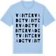 Blue Soul t-shirt med Vintervadet ordlek t-shirt