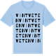 Blue Soul t-shirt med Vintveten ordlek t-shirt