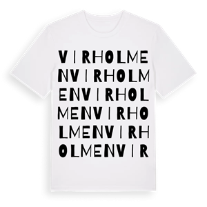 Virholmen ordlek t-shirt – ekologisk bomull t-shirt från Pinshirt