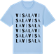 Blue Soul t-shirt med Visala ordlek t-shirt