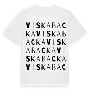 Viskabacka ordlek t-shirt – ekologisk bomull t-shirt från Pinshirt