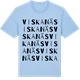 Blue Soul t-shirt med Viskanäs ordlek t-shirt