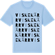 Blue Soul t-shirt med Viskekärr ordlek t-shirt