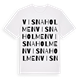 Visnaholmen ordlek t-shirt