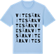Blue Soul t-shirt med Vitesärk ordlek t-shirt