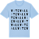 Blue Soul t-shirt med Vitevall ordlek t-shirt