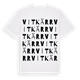 White t-shirt med Vitkärr ordlek t-shirt