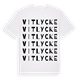 Vitlycke ordlek t-shirt