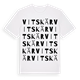 Vitskär ordlek t-shirt