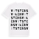 Vitstensviken ordlek t-shirt