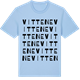 Blue Soul t-shirt med Vittene ordlek t-shirt
